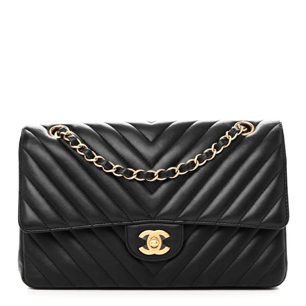 Chanel Lambskin Chevron Quilted Medium #313484C69B